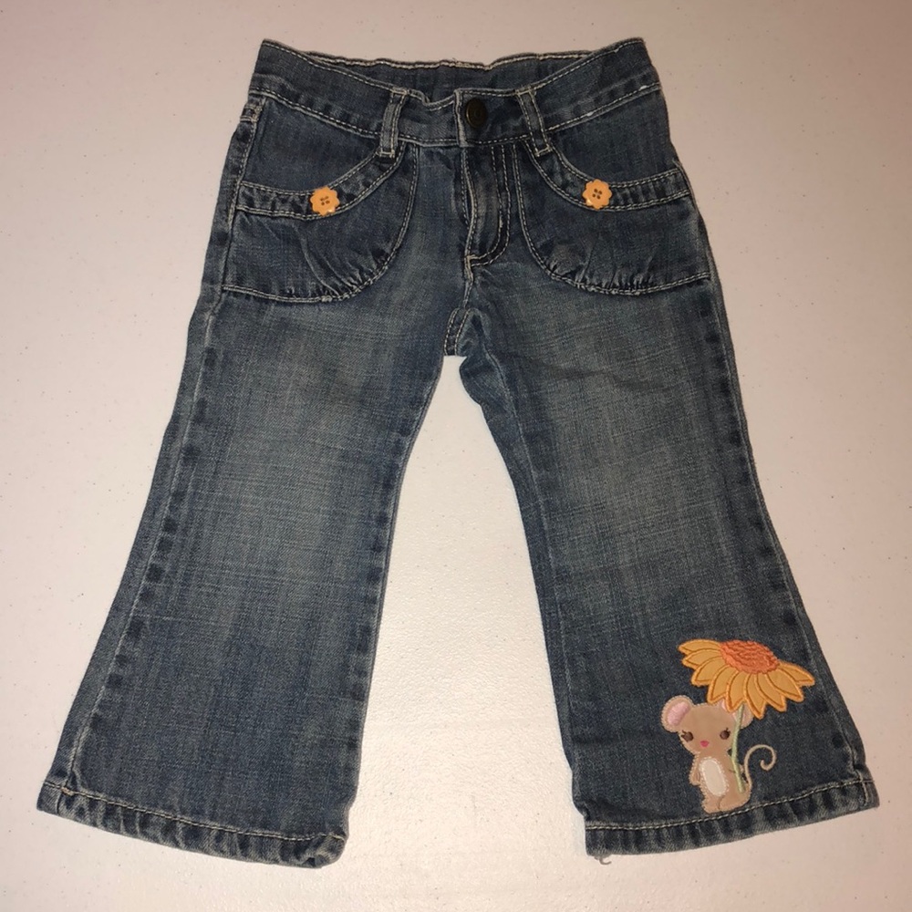 Gymboree wide leg jeans